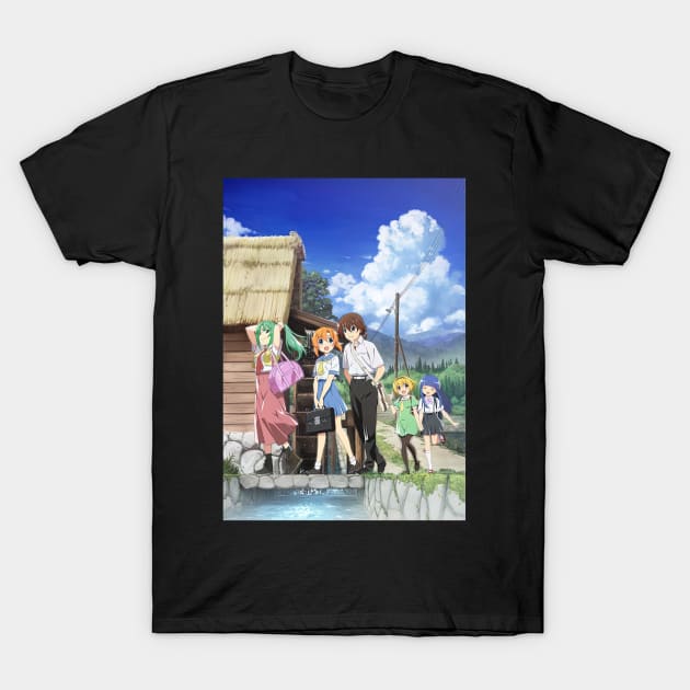 Higurashi no Naku Koro ni Gou T-Shirt by eldridgejacqueline